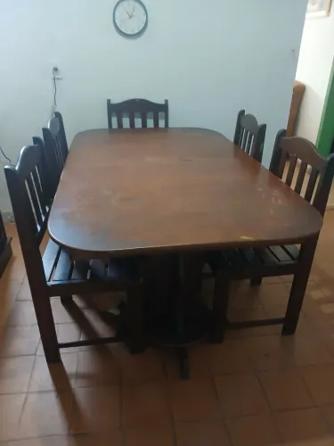 Mesa de madeira boa 