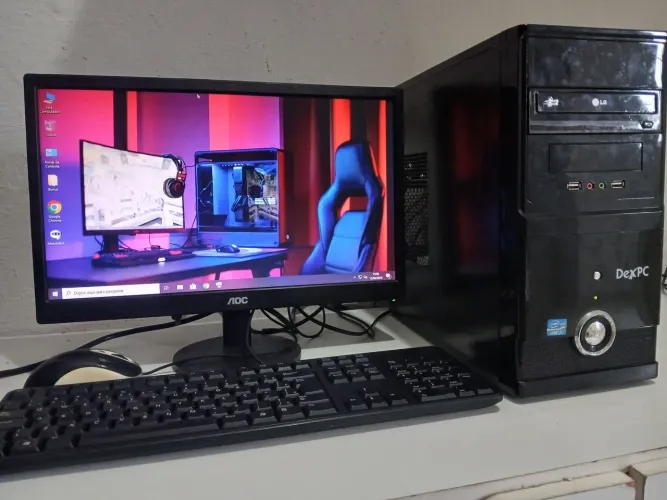 COMPUTADOR COMPLETO INTEL CORE I3 3.40GHZ 8G TELA 19P WINDOWS10