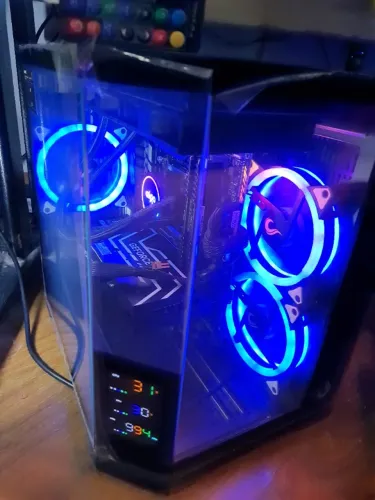 PC Gamer TUF display 14ª Geração 14400F RX 6600 32GB 1TB 650WGold Wifi Bluetoot Multi uso