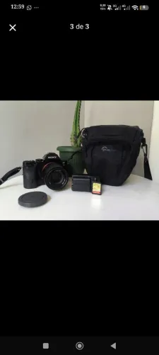 Câmera Sony 7r