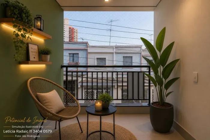 Apartamento à venda com 2 dormitórios, 45 m² em Vila Gomes Cardim, São Paulo