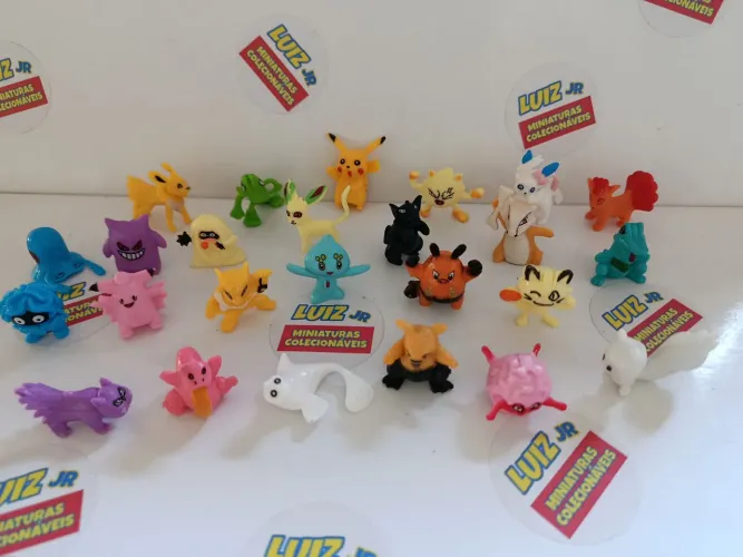 Pokémon - lote com 25 unidades