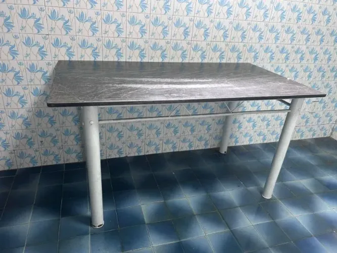 Mesa pedra de mármore