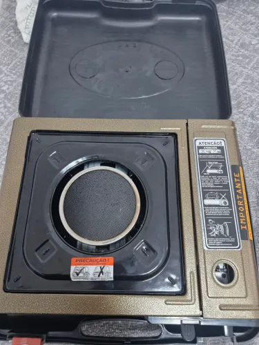 Vendo fogão Nautica modelo Duo ( fogo nao apaga com o vento)