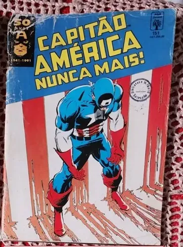 HQ Capitão América N° 151 ano 1991