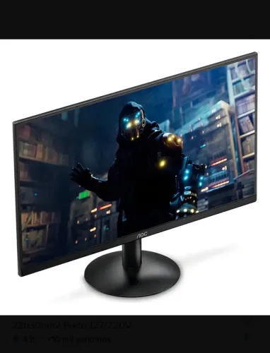 Monitor AOC 21.5p 100hz 1.0ms seminovo