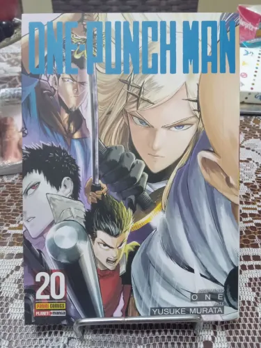 Mangá One Punch Man volume 20 da panini comics 