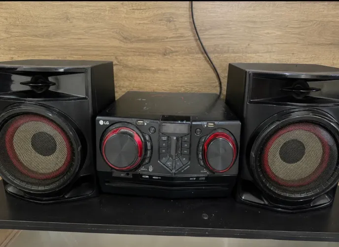 ? Som LG XBOOM CJ87 - Potente - Funcionando Perfeitamente