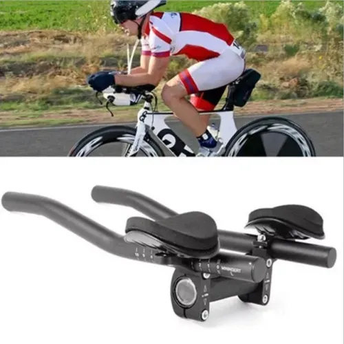 Clip Guidão Apoio Mtb Speed Triathlon Ciclismo Aero Bar