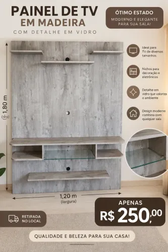 Painel para tv