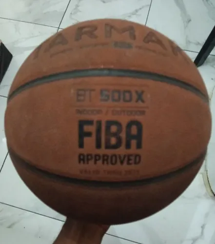 Bola de basquete tamark BT 500x de couro