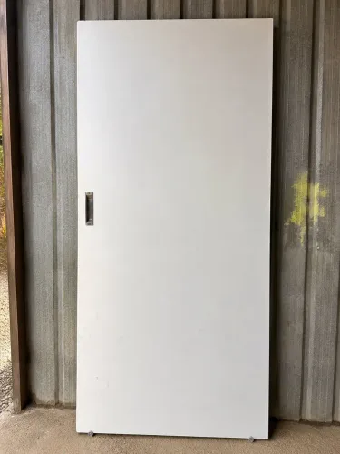 Porta de Correr Branca 90x210 com Rodinhas