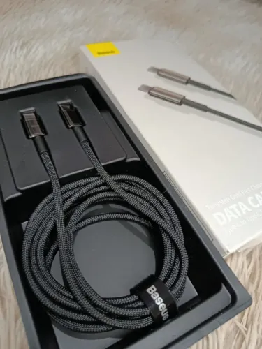 Cabo Baseus Original 100w Tipo C pra Tipo C