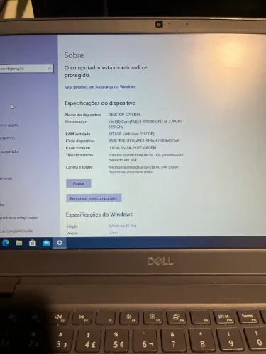 Vende-se notebook Dell i3