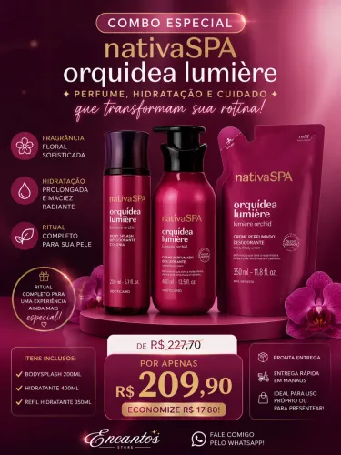 Kit Orquídea Lumière