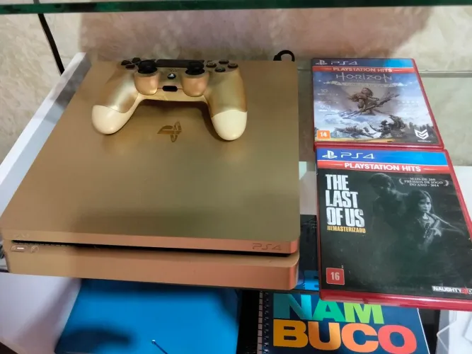 Ps4 dourado, uma relíquia que pode ser sua