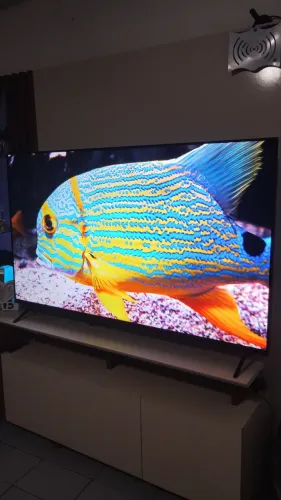 Smartv 65 polegadas 4k comando de voz todos os aplicativos