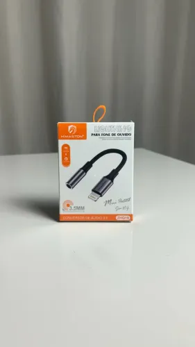 Cabo Adaptador Lightning Para P2 Fone