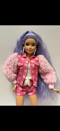Barbie Extra #6 em excelente estado Mattel (GNR27)