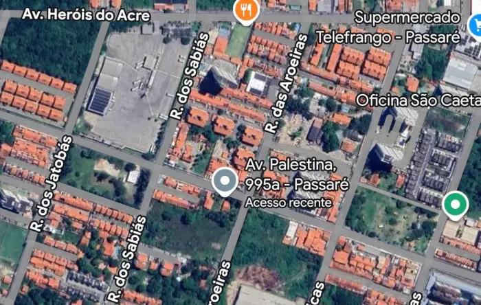 Terreno para venda possui 1188 metros em Passaré - Fortaleza - CE