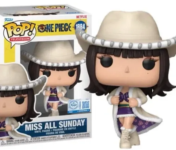 Funko Pop! Television: One Piece Live Action Miss All Sunday (Nico Robin) #1884