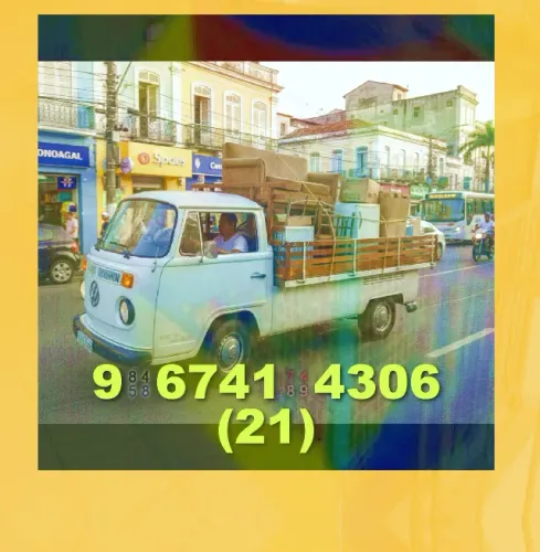 Frete para Bangu, Campo Grande e Madureira! Agende seu serviço agora mesmo!