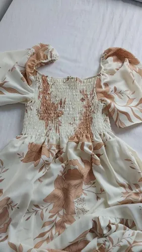 Vestido longo Floral
