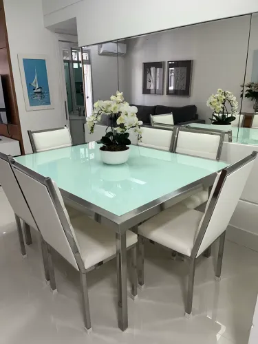 Mesa de inox linda 
