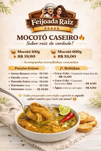 Feijoada raiz, mocotó raiz !
