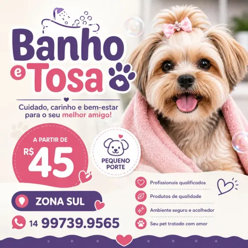 Banho e tosa 