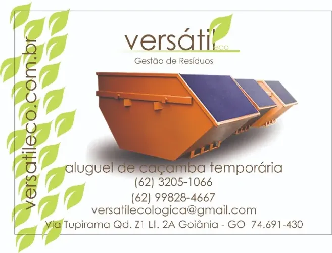 ALUGUEL DE CAÇAMBAS TEMPORÁRIAS