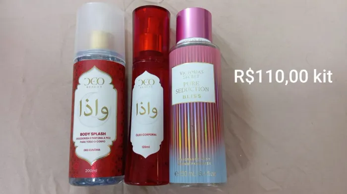 Kit perfumes (usado e novo)