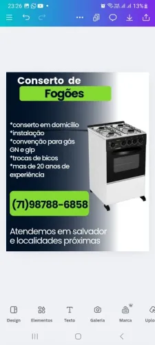 serviço de concerto de fogão a domicílio