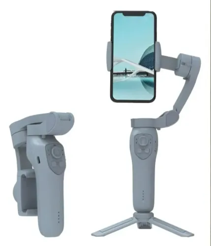 Estabilizador Gimbal de Celular 3 Eixos L7C PRO ANTI VIBRAÇÃO HORIZONTAL E VERTICAL
