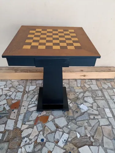 Mesa de xadrez e dama 