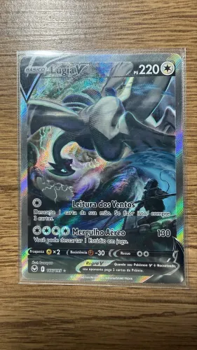 Lugia V Silver Tempest PT Condição MP