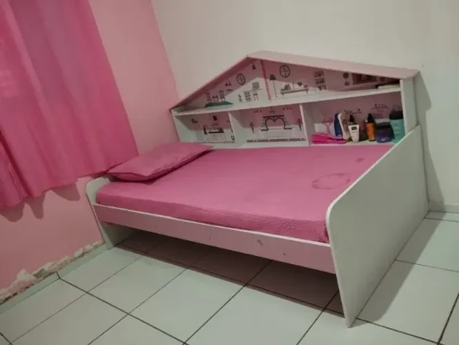 Cama infantil feminina