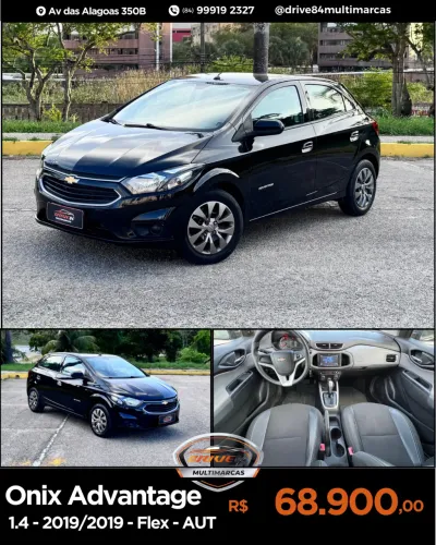 Chevrolet Onix Hatch Advantage 1.4 8V Flex Aut. 4P 2019