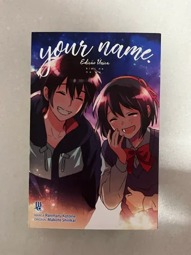 desapego de mangá de your name usado