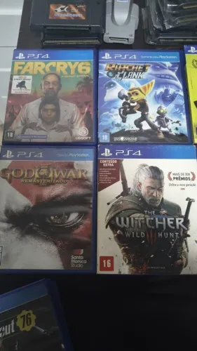 Lote jogos PS4 e PS5 faço envios pro brasil todo