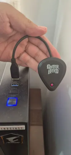 Dongle original Guitar Hero guitarra Les Paul
