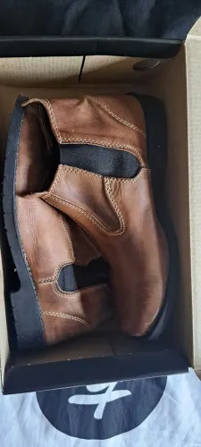 Bota Masculina de Couro - Tamanho 41