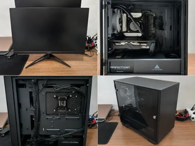 PC Gamer Completo - Excelente Estado | i5 12400F + 16GB DDR5 + RX 5500 XT + Monitor 24" 16