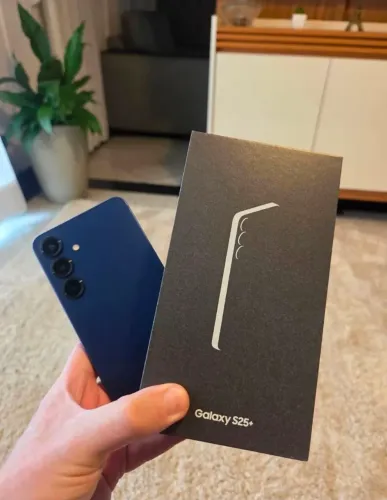 Samsung S25+ 512gb Azul completo