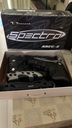 Patins Traxart Spectro Preto (Tam. 39-40-41) - 72mm Abec-5