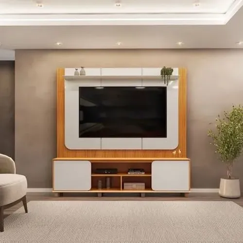 Home Noah DJ Móveis 192cm para TV de até 65 Polegadas - Entrega Imediata;