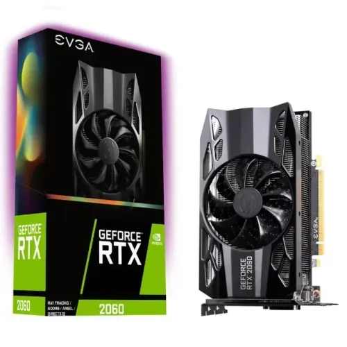 Placa de Vídeo RTX 2060 SC Gaming EVGA NVIDIA GeForce, 6 GB GDDR6