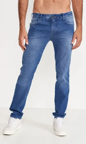 Calça Colcci Jeans Masculino Alex Slim Indigo