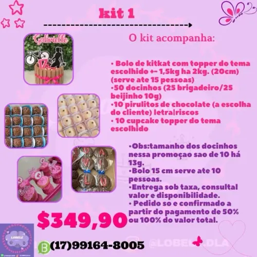 Doces para festas