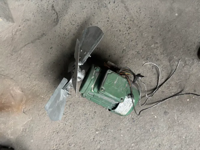 Motor para Exaustor de alta rotação para cabine de pintura automotiva